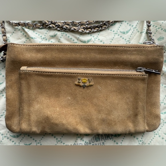 Zadig and Voltaire suede bag - Picture 2 of 4